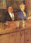  Henri  Toulouse-Lautrec Bar oil painting artist